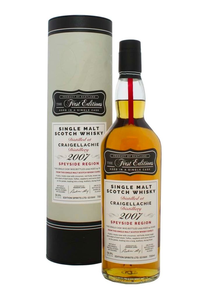 Rượu Whisky First Edition Craigellachie 2007 (14 Years Old)