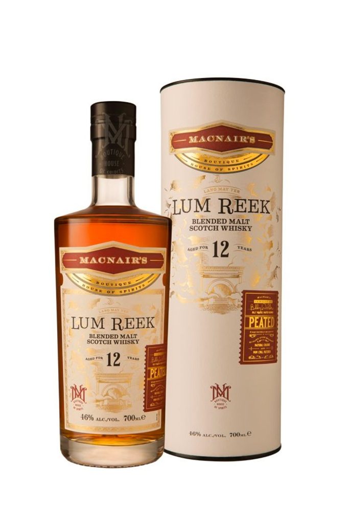 Rượu Whisky Macnair’s Lum Reek Peated 12 Year Old