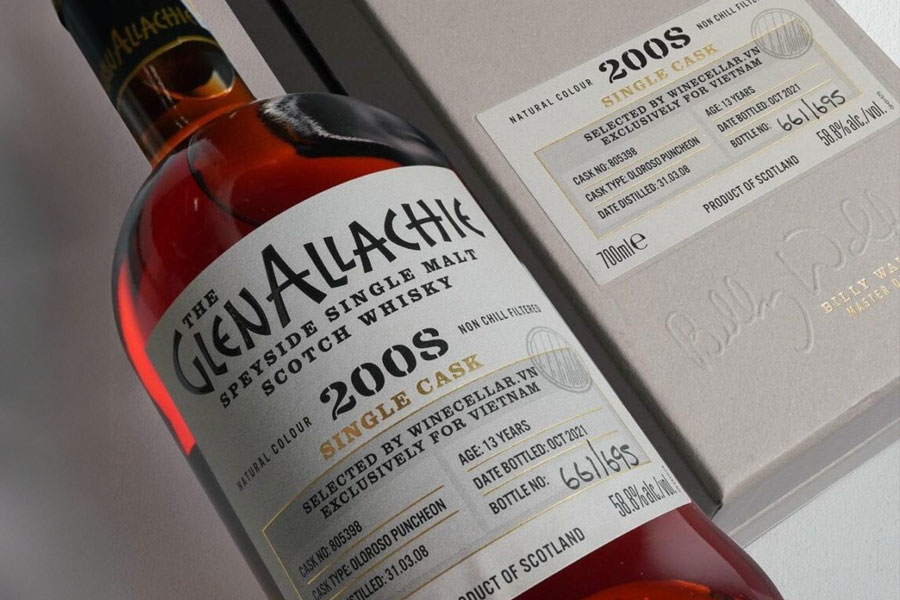 Hương vị đặc biệt của GlenAllachie whisky single cask