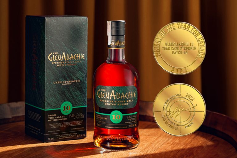 The Glenallachie 10 Year Old Cask Strength, Batch #8 xuất sắc nhận giải thưởng The Best Whisky in Canada