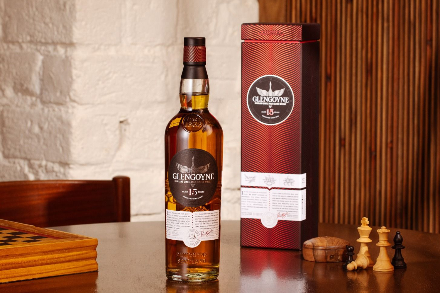 Glengoyne 15 Year Old được tạo nên từ thùng ủ Bourbon và Sherry