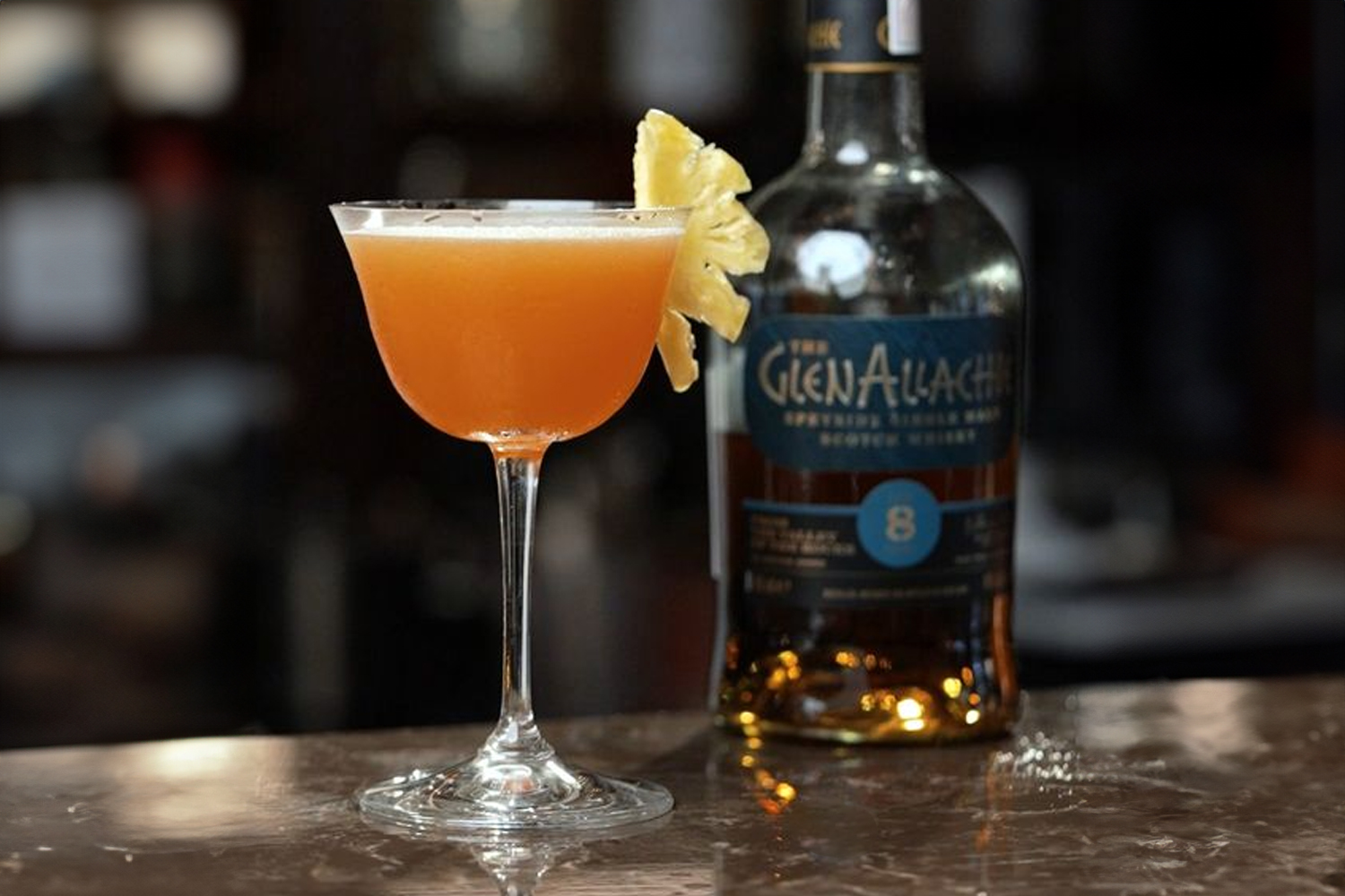 Fruity Bitter được pha chế từ GlenAllachie 8 Year Old