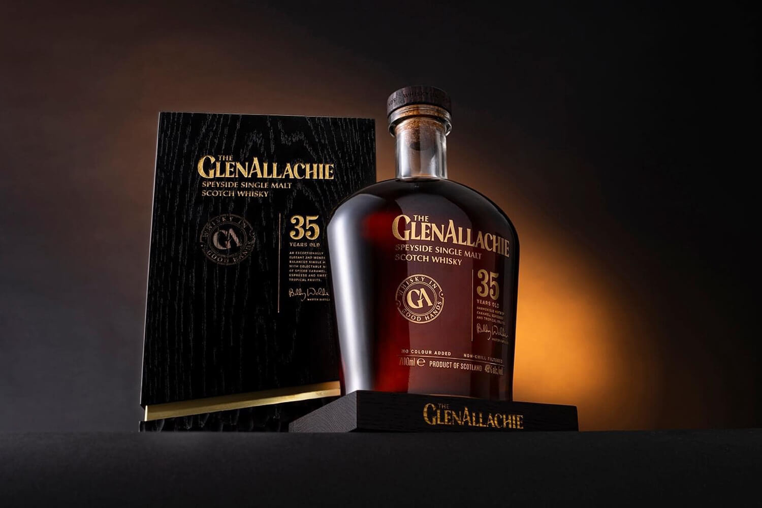 GlenAllachie 35 Year Old - Đẳng cấp whisky chưng cất dưới bàn tay bậc thầy Billy Walker