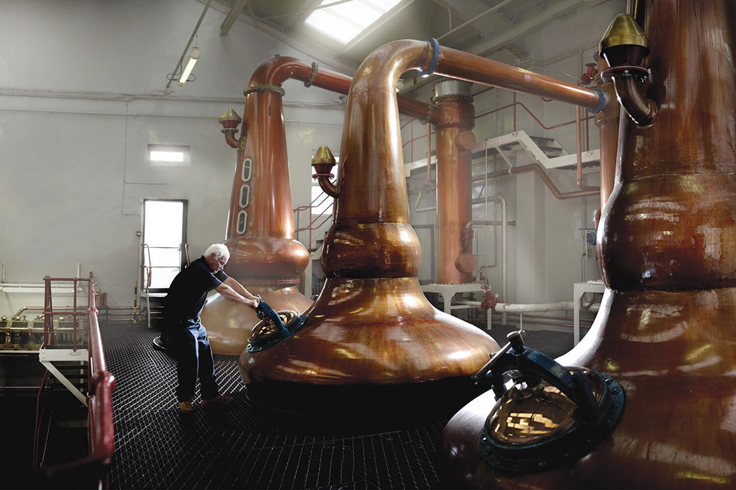 Lyne Arm tại nhà máy chưng cất Glengoyne