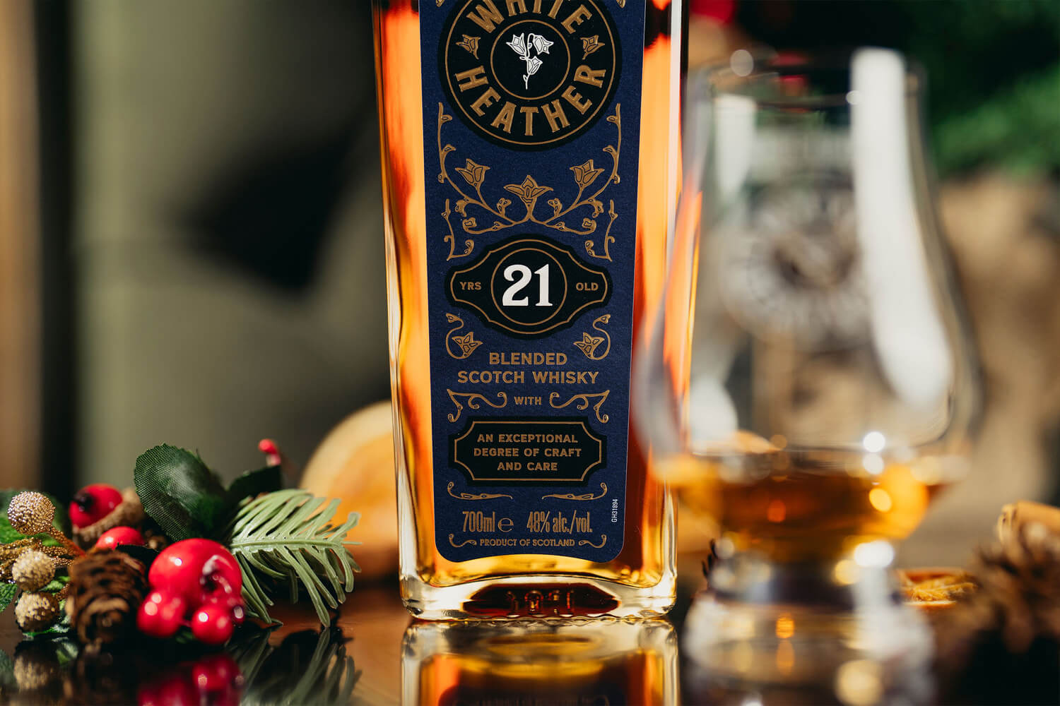 White Heather 21 YO - Trải nghiệm lý tưởng cho tín đồ yêu thích blend whisky