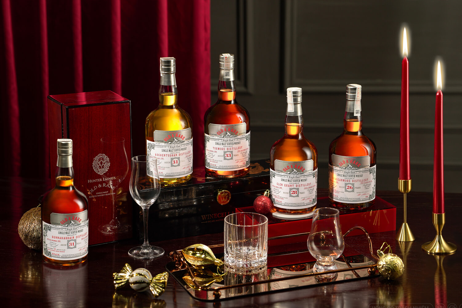 Bộ sưu tập Old & Rare của Hunter Laing đã có mặt tại WHISKY.vn