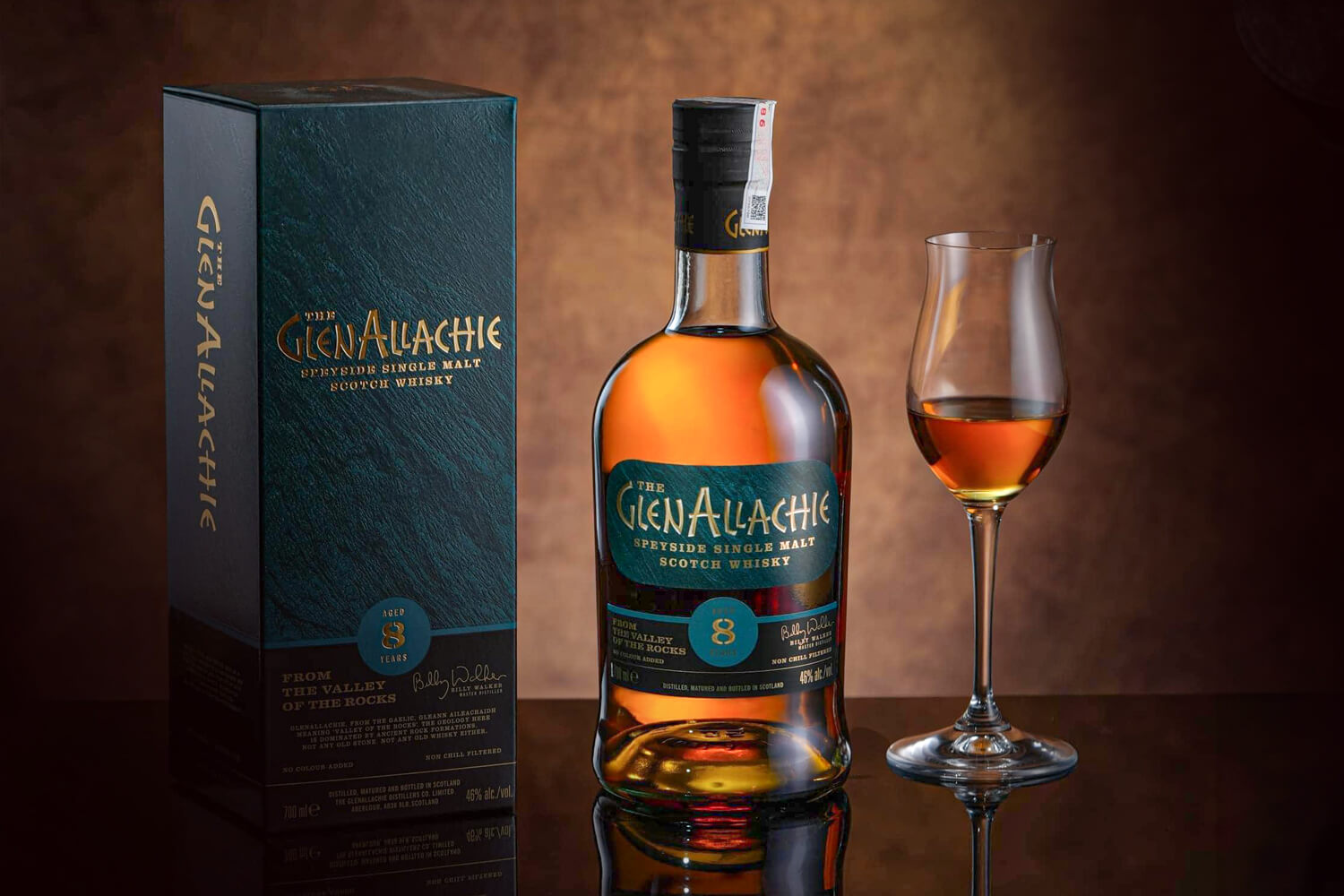 Rượu whisky single malt GlenAllachie 8 YO được ủ trong thùng PX