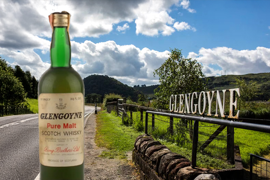 Năm 1973, lô whisky 8 năm tuổi đầu tiên của Glengoyne được đóng chai và gửi đến Bologna