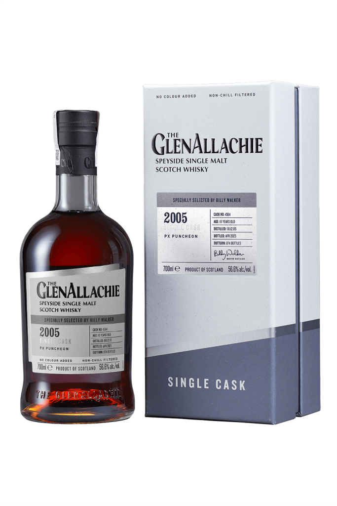 Rượu Whisky Glenallachie 2005 PX Puncheon Cask no. 4564