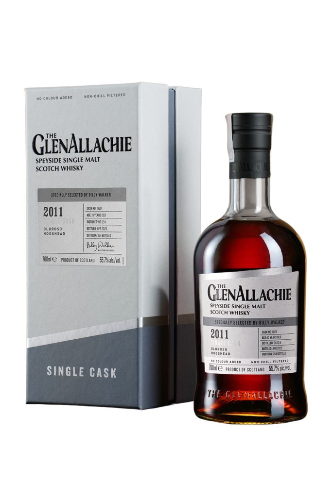 Rượu Whisky GlenAllachie 2011 PX Hogshead Cask no. 1929