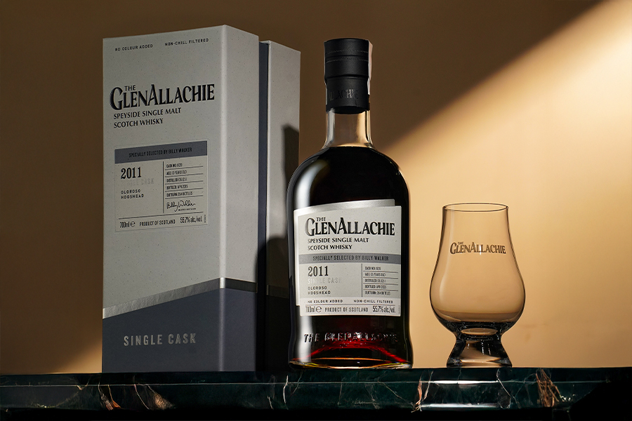 GlenAllachie 2011 Oloroso Hogshead Cask no. 1929 – Single Cask 13 năm tuổi trưởng thành trọn vẹn duy nhất trong một thùng ủ