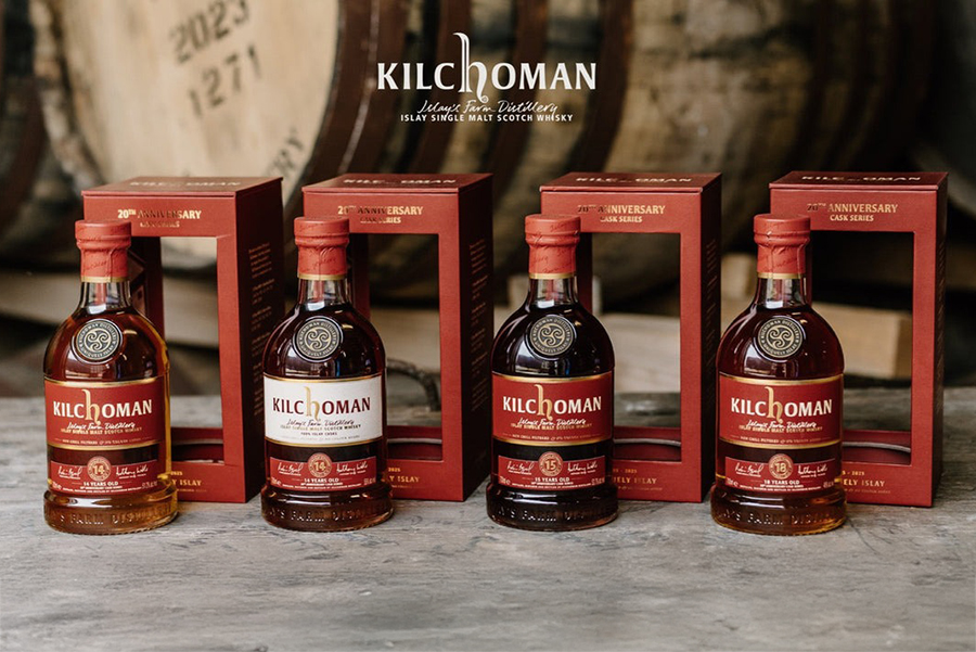 Bộ sưu tập 20th Anniversary Cask Series kỷ niệm 20 năm thành lập của nhà máy Kilchoman