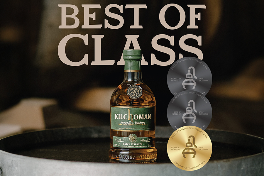 Kilchoman Batch Strength giành 3 giải thưởng ở 3 hạng mục, đánh dấu sự ra mắt đầy ấn tượng
