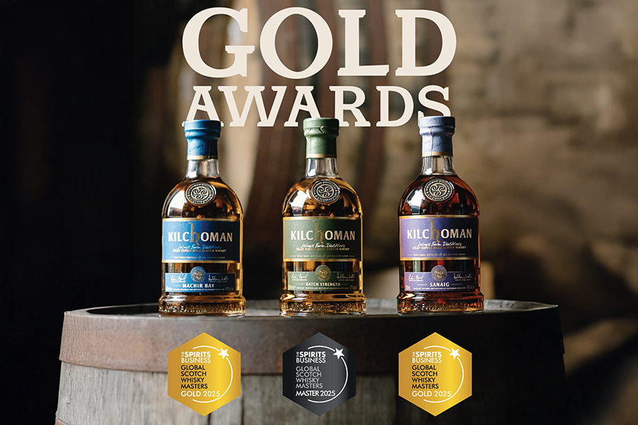 Spirits Business Awards 2025 tiếp tục gọi tên Kilchoman trong danh sách chiến thắng với 3 dòng sản phẩm cốt lõi