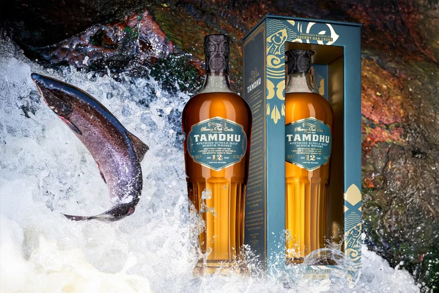 Tamdhu 12 YO phiên bản giới hạn đặc biệt được ra mắt để gây quỹ hỗ trợ tổ chức từ thiện Atlantic Salmon Trust