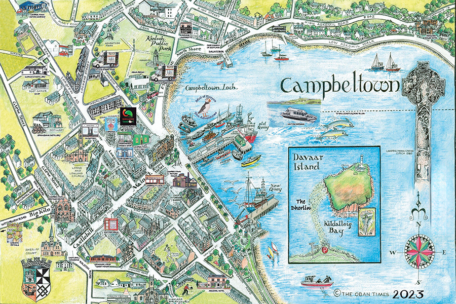 Nằm trên bán đảo Kintyre, Campbeltown từng là trung tâm sôi động bậc nhất của whisky Scotland