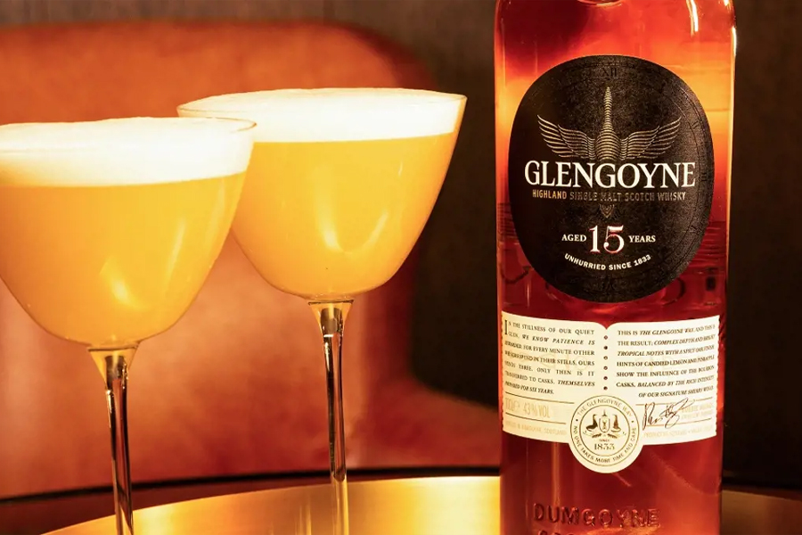Apple & Pear Sour là biến tấu thú vị của dòng Whisky Sour kinh điển