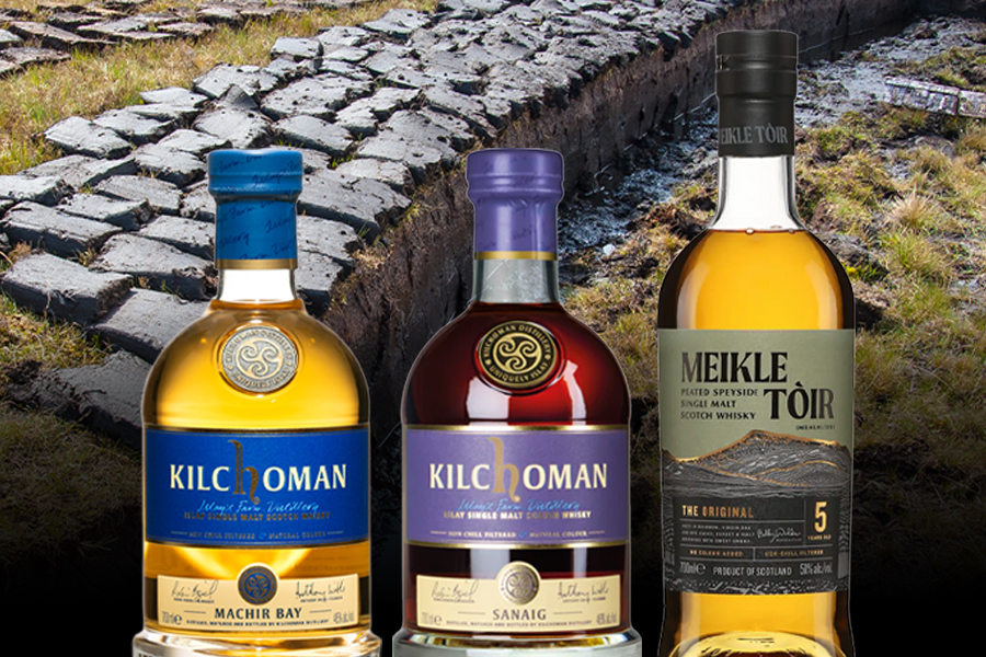 Những chai whisky peat có phong cách khói nhẹ nhàng, dễ tiếp cận nhưng vẫn thể hiện rõ nét đặc trưng của peat được phân phối tại WHIKSY.vn
