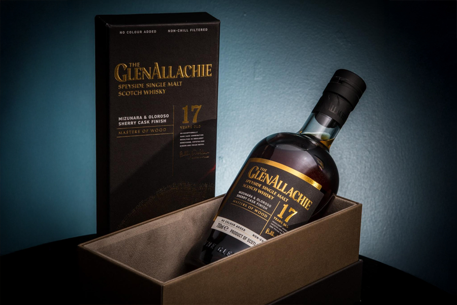 GlenAllachie 17 YO Oloroso & Mizunara - Phiên bản giới hạn mang cảm hứng từ gỗ sồi Nhật Bản