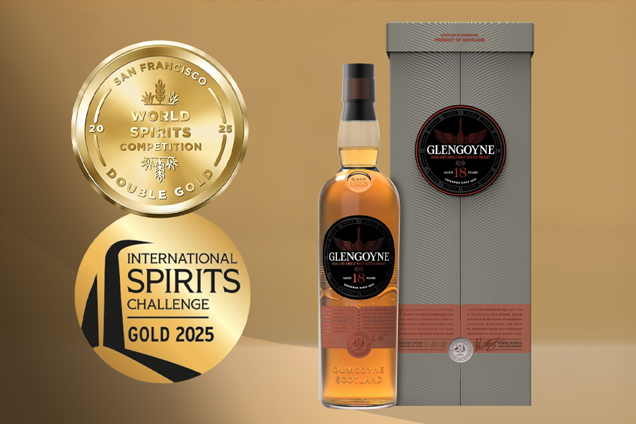 Glengoyne 18 YO trưởng thành trong thùng ủ sherry cao cấp, ghi dấu trên bản đồ rượu mạnh thế giới với nhiều giải thưởng uy tín