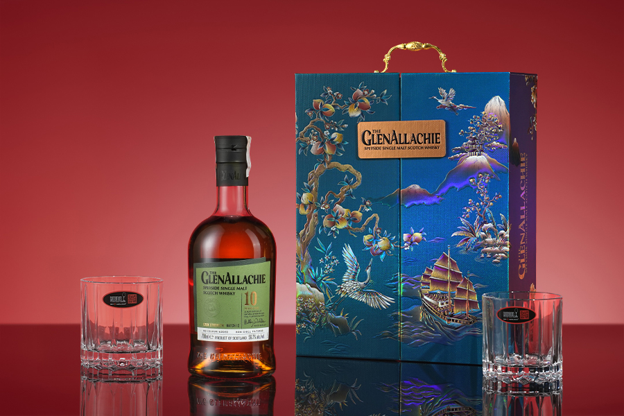 Hộp quà whisky GlenAllachie 10 (Batch 12) Thuận Buồm Xuôi Gió