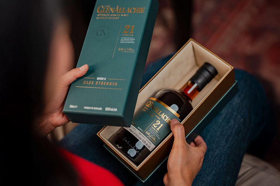 GlenAllachie 21 YO Cask Strength Batch 6 - Phiên bản giới hạn dành cho người sành whisky đích thực.