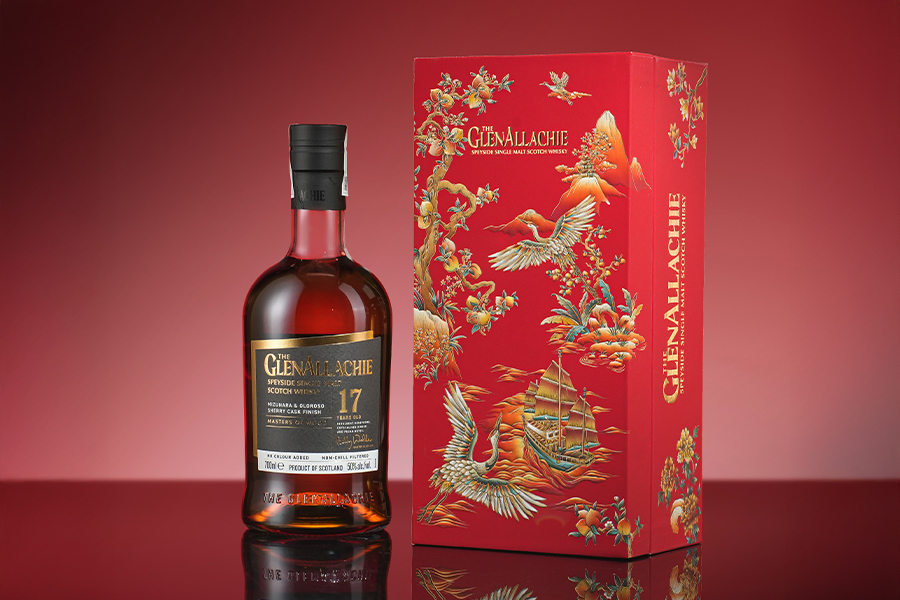 Hộp quà 1 chai GlenAllachie Thuận Buồm Xuôi Gió - Phiên bản đặc biệt được ra mắt dịp Tết 2026