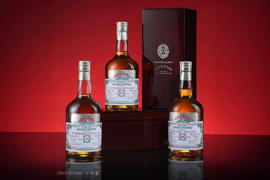 Bộ sưu tập whisky quý hiếm Hunter Laing Old & Rare - Tinh hoa từ những thùng rượu duy nhất
