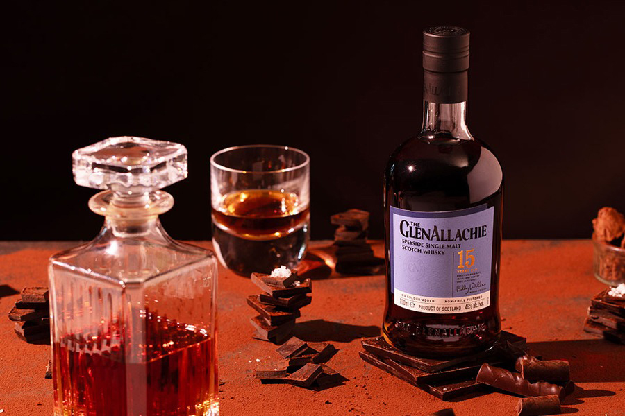 Sô cô la và whisky là sự kết hợp quen thuộc trong nhiều buổi tasting.