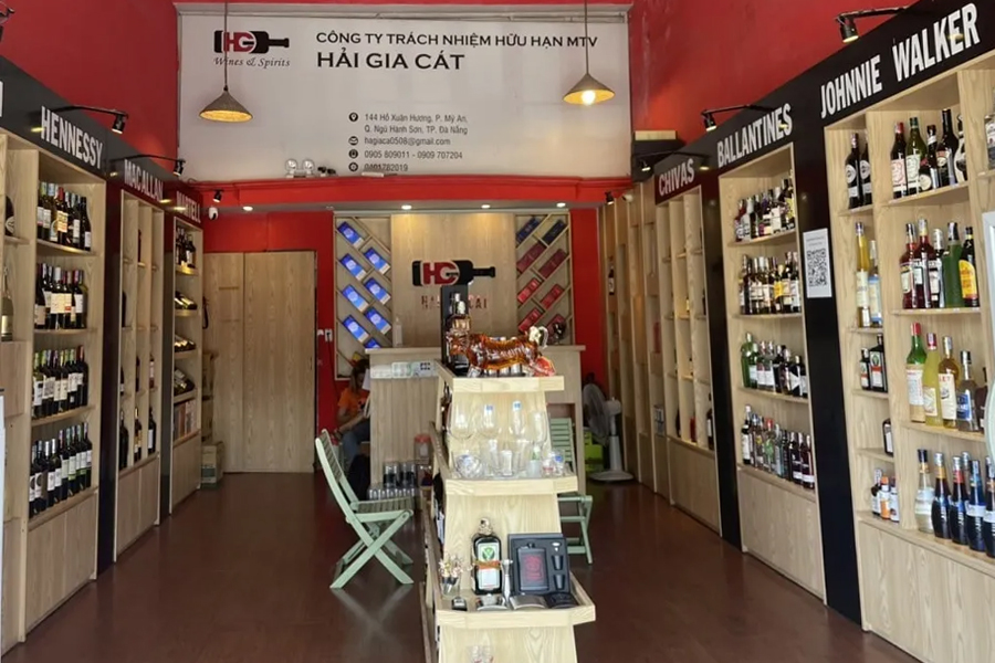 Cửa hàng rượu ngoại Hải Gia Cát