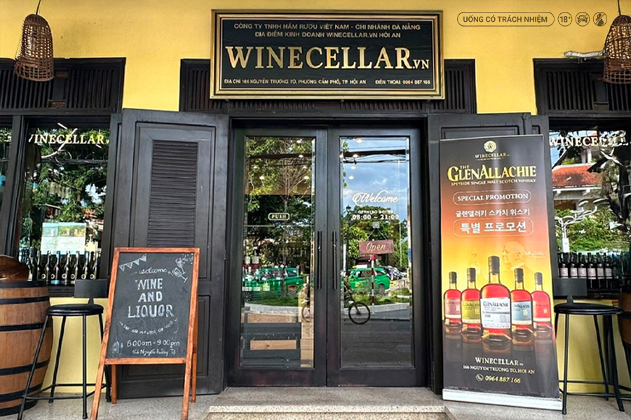 Hầm rượu WINECELLAR.VN hài hòa trong không gian phố cổ Hội An
