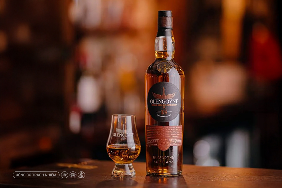 Glengoyne 18 Year Old là đại diện tiêu biểu cho phong cách Highlands mềm mại và giàu chiều sâu