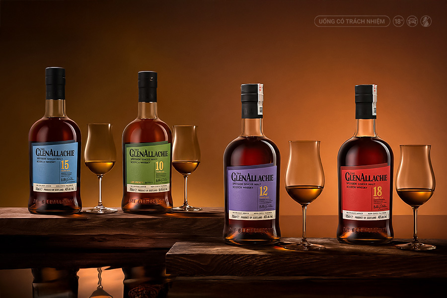 Từ whisky 12 năm dễ tiếp cận đến những phiên bản lâu năm và độc bản, mỗi lựa chọn phù hợp với một câu chuyện quà tặng riêng.