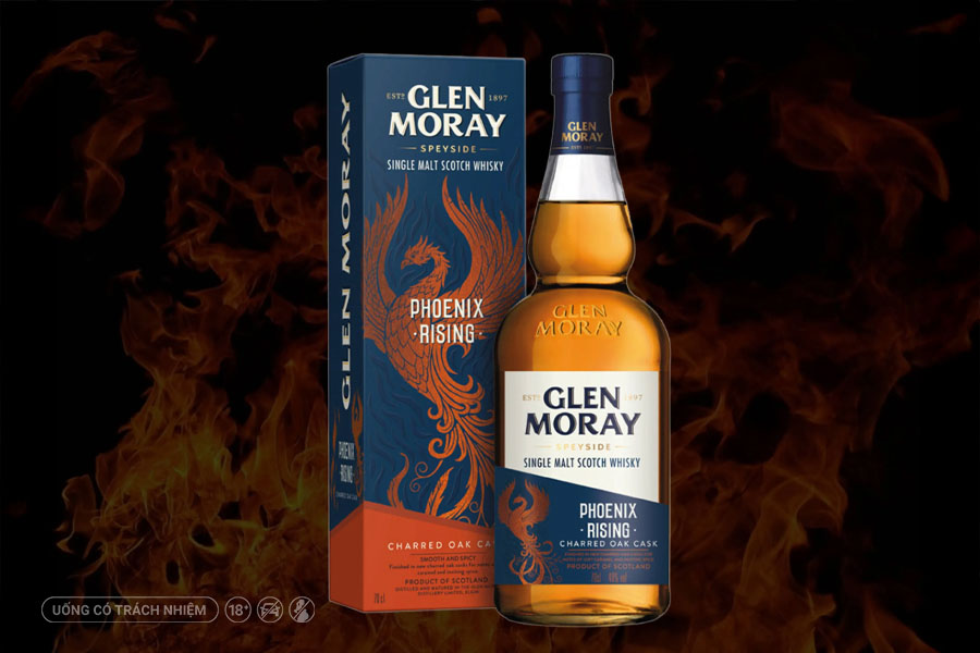 Glen Moray Phoenix Rising -Thêm một lựa chọn whisky Speyside vào danh mục quà tặng Tết 2027 dành cho doanh nghiệp.
