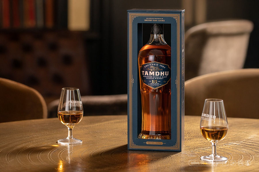 Tamdhu 15 Year Old - Quà biếu cho người yêu whisky Sherry Cask